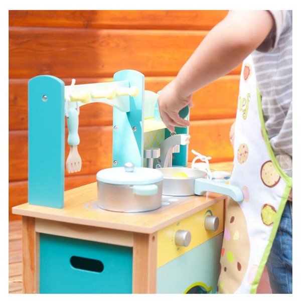 Продукт Andreu toys Прованс - голяма синя кухня с аксесоари - 0 - BG Hlapeta